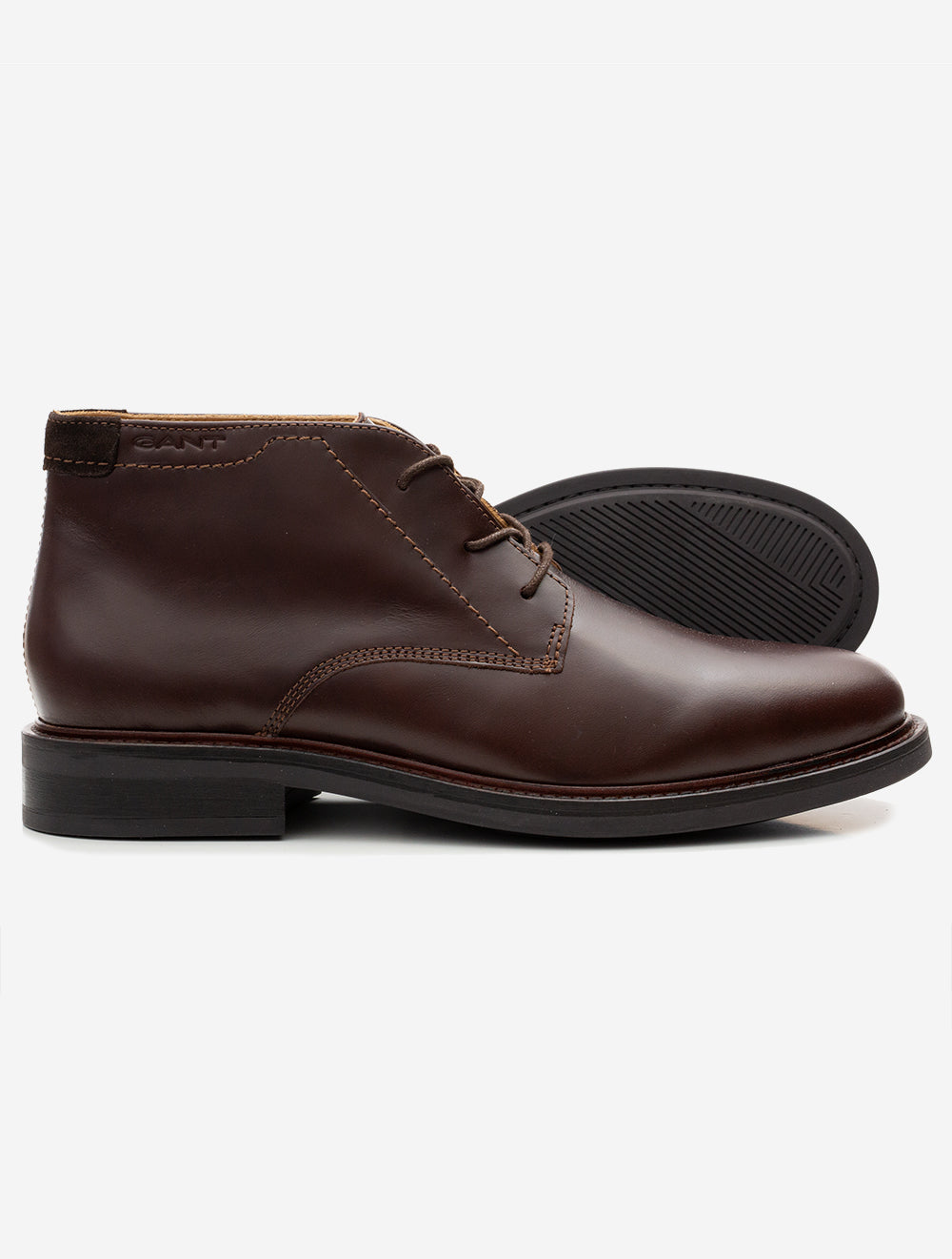 Gant St Fairkon Leather Mid Boot Espresso Brown AI1