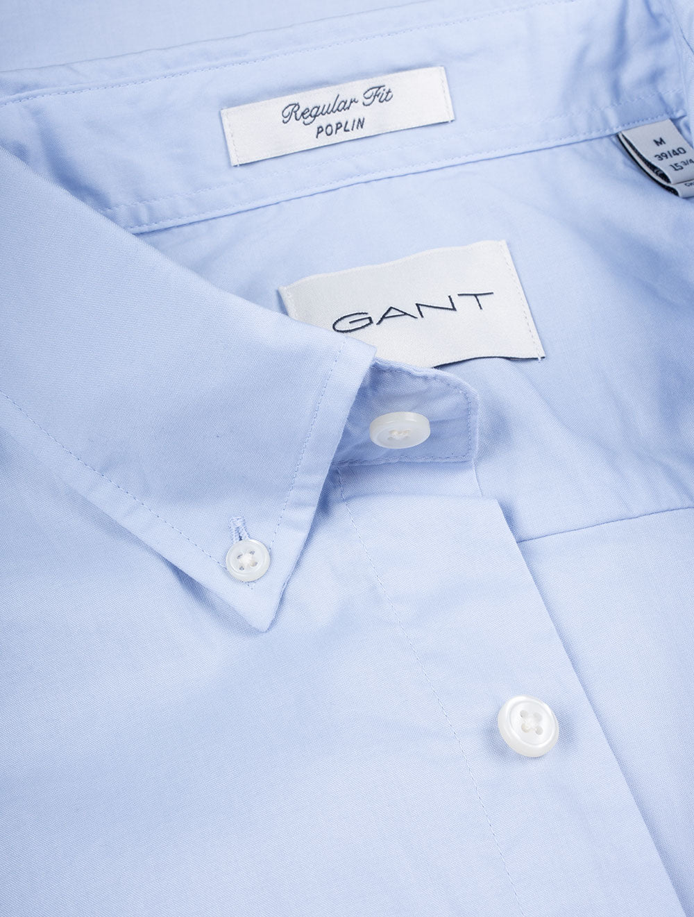 Gant Regular Poplin Shirt Light Blue AI2