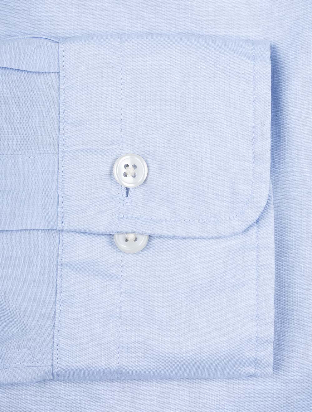 Regular Poplin Shirt Light Blue