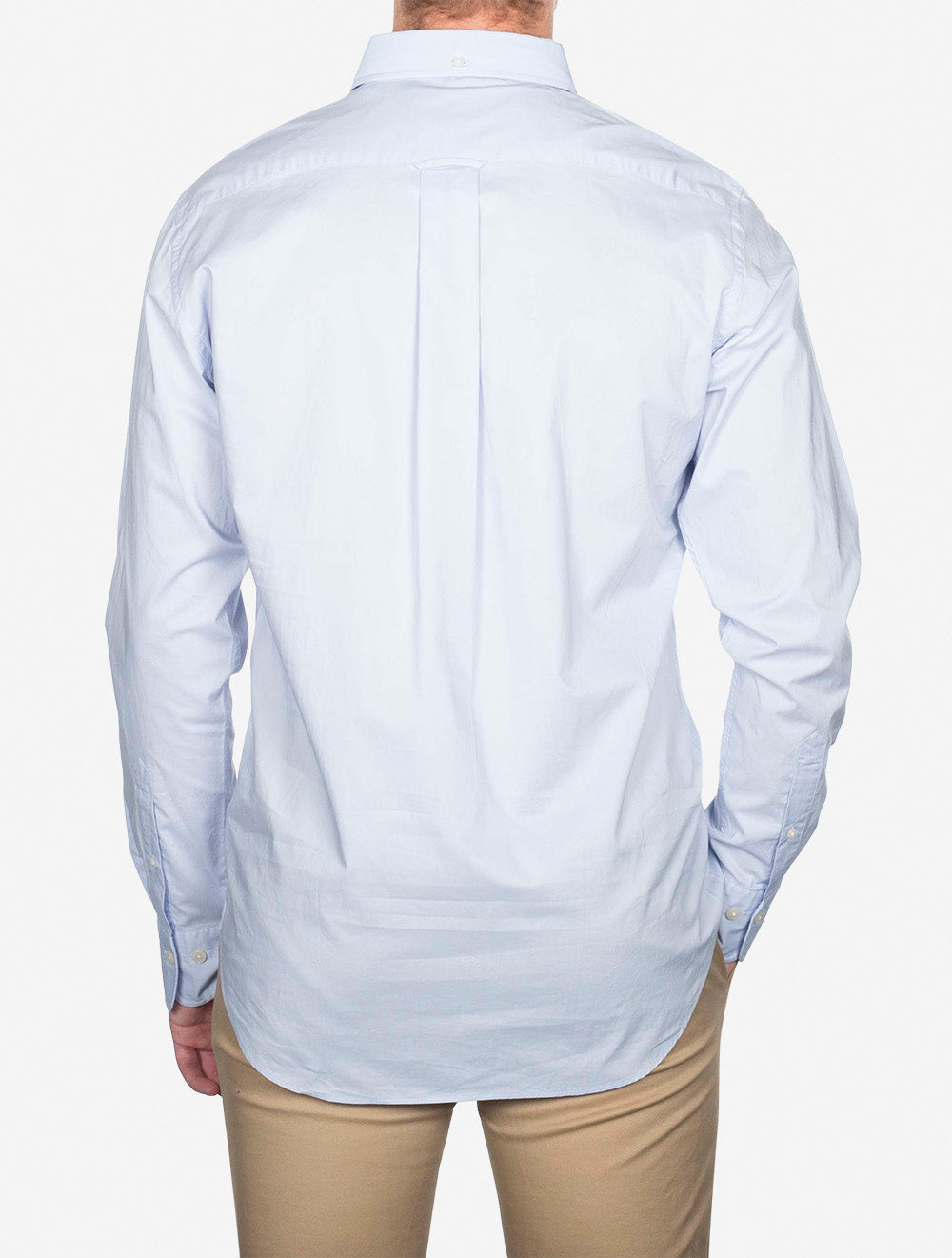 Regular Poplin Shirt Light Blue