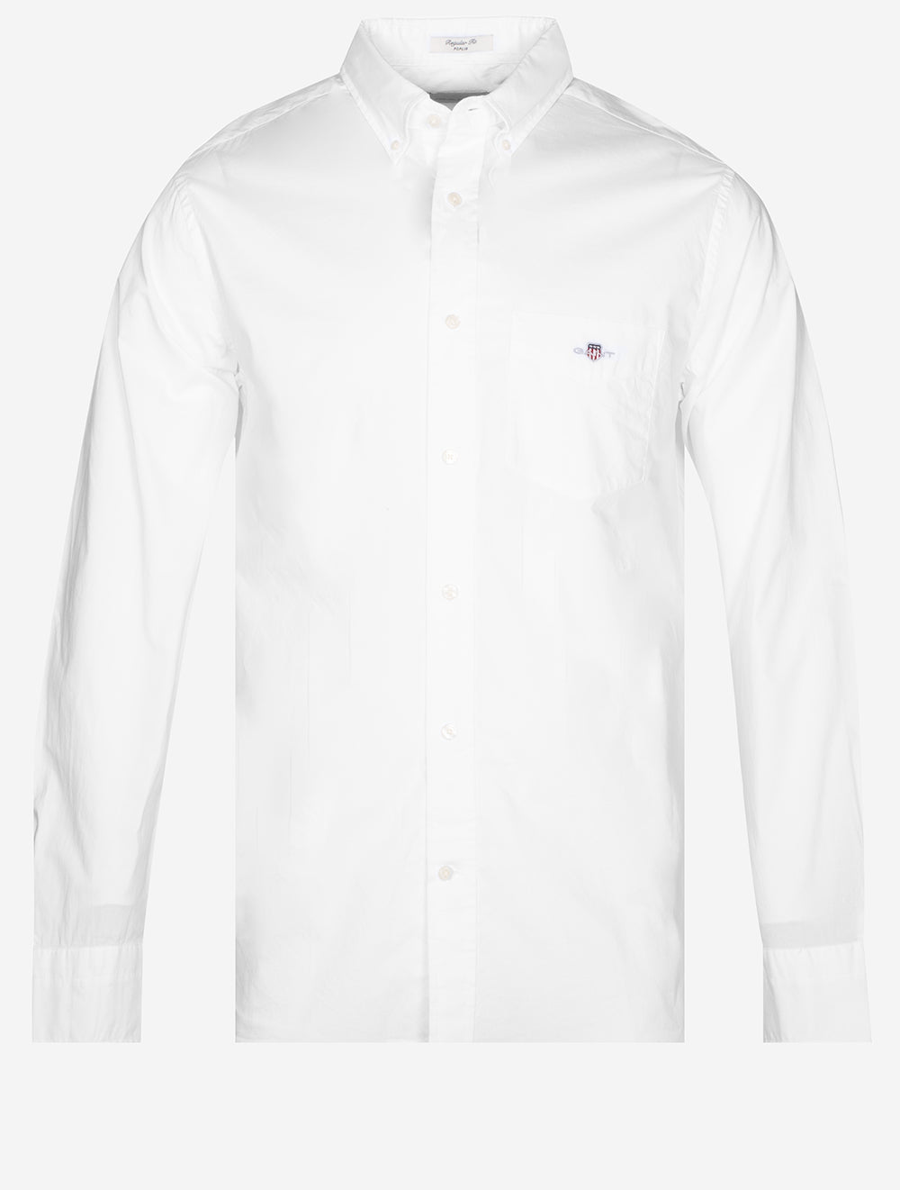 Gant Regular Poplin Shirt White MI