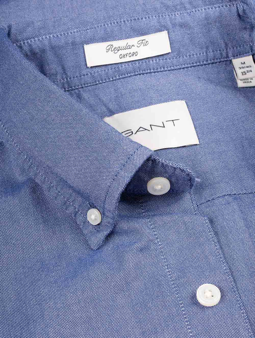 Gant Regular Oxford Shirt Persian Blue AI2