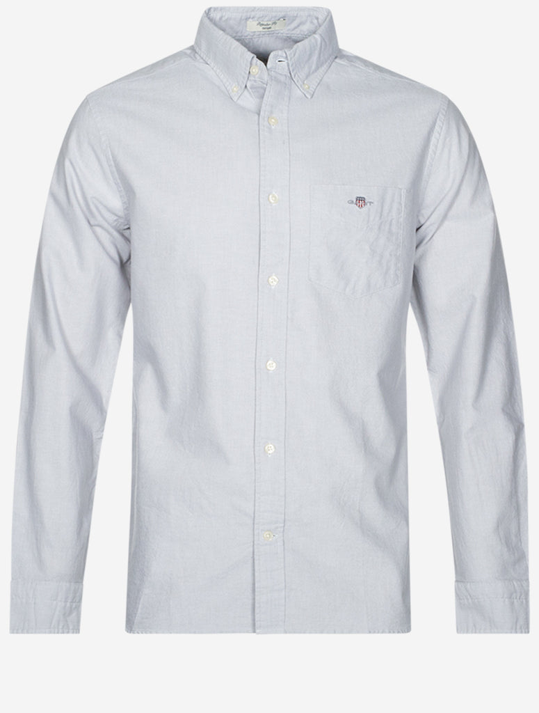 GANT Regular Oxford Shirt Stone Grey