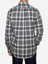 Gant Regular Tartan Melange Check Shirt Dark Grey Melange AI2