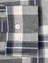 Gant Regular Tartan Melange Check Shirt Dark Grey Melange AI6