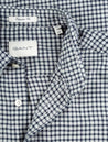 Gant Regular Microcheck Flannel Shirt Light Grey Melange AI3