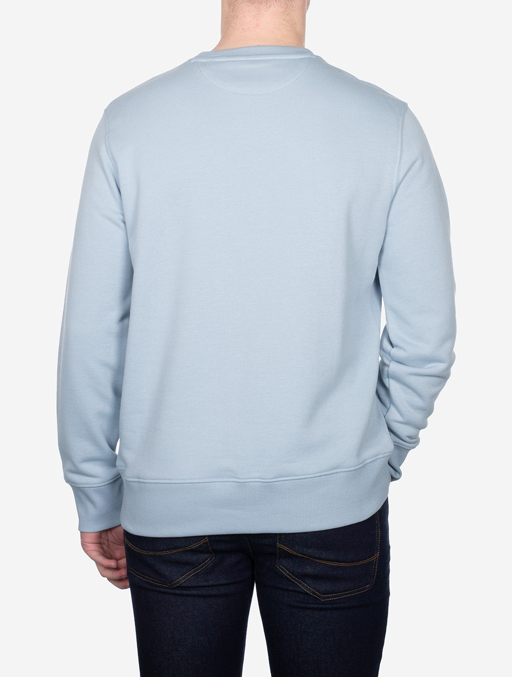 Shield Crew Neck Sweatshirt Fresh Blue