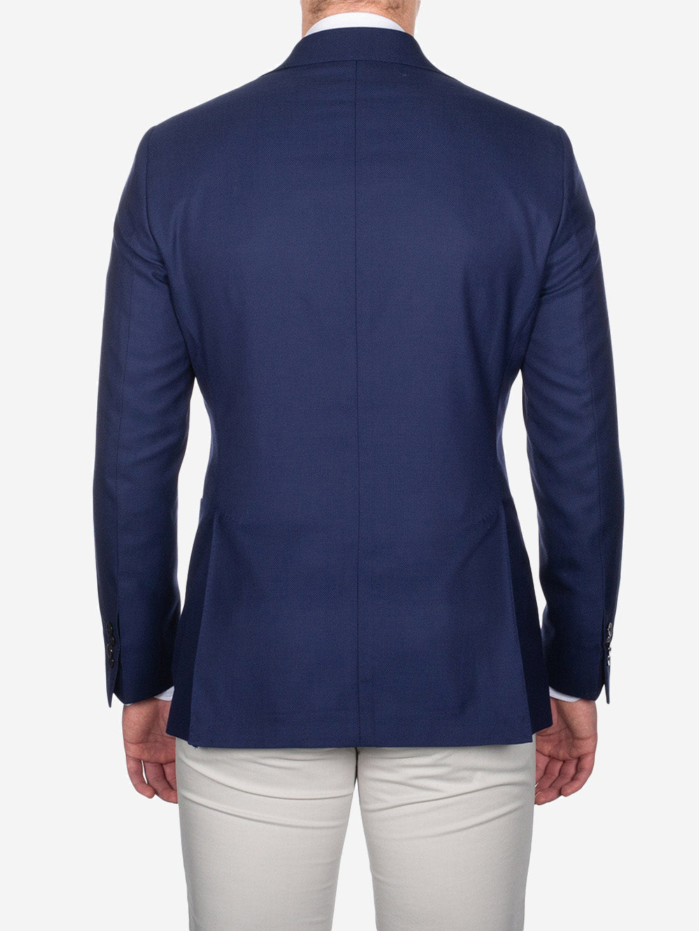 Hopsack Patch Pocket Sports Jacket Navy