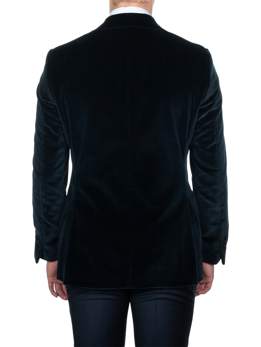 Louis Copeland Velvet Jacket Navy AI1