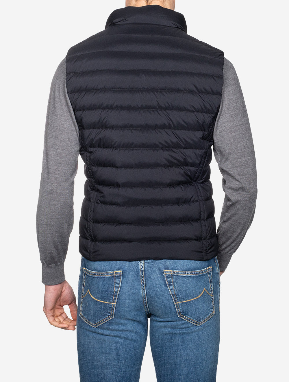 Moorer Padded Gilet Navy AI2