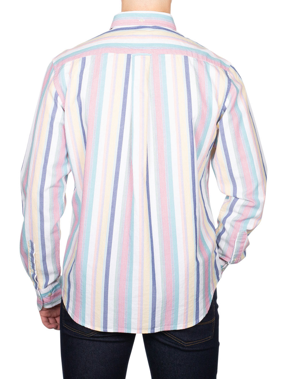 Regular Oxford Multi Stripe Shirt Multicolor