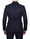 Ralph Lauren Doeskin Two Button Blazer Cruise Navy AI2