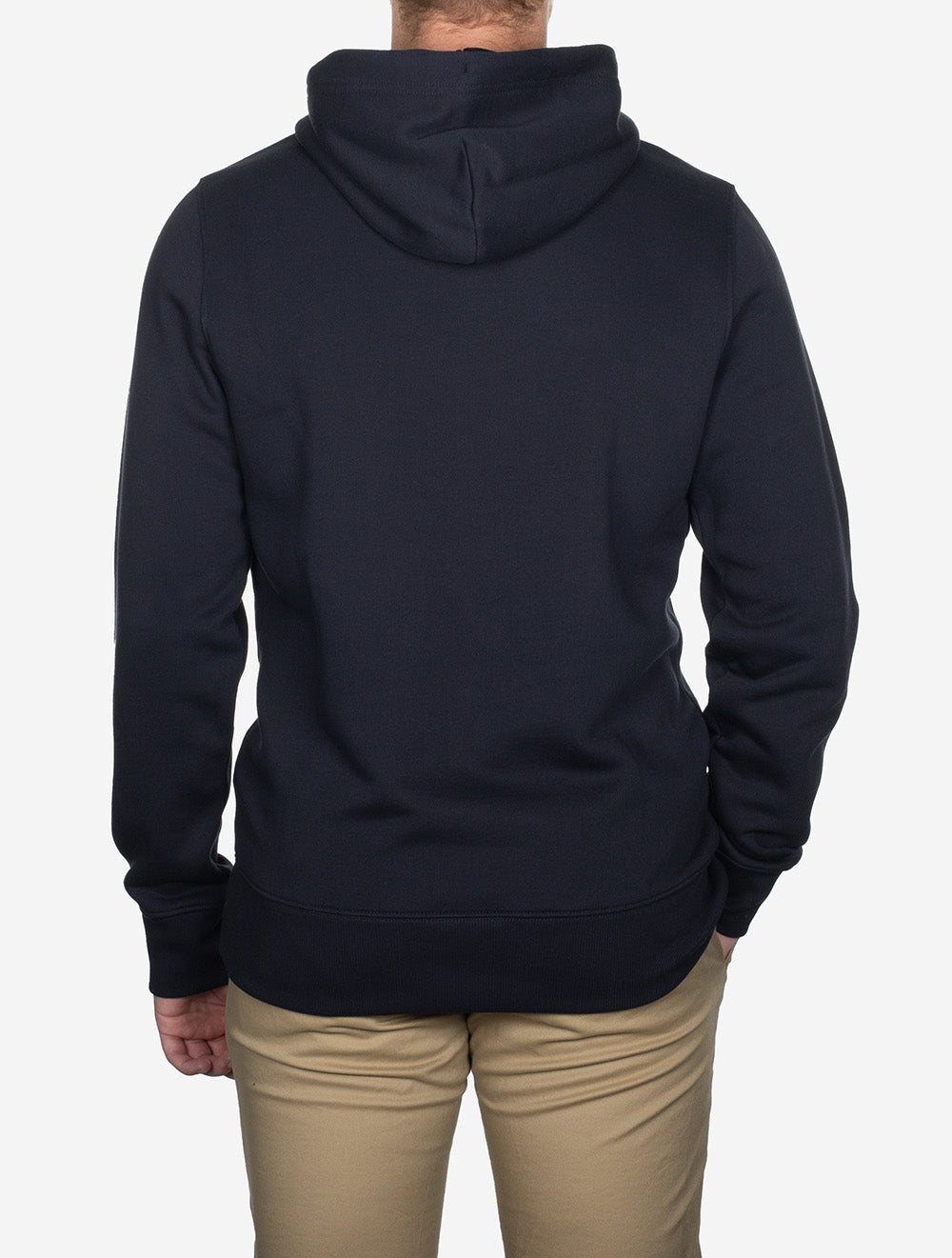 Regular Fit Shield Hoodie Evening Blue