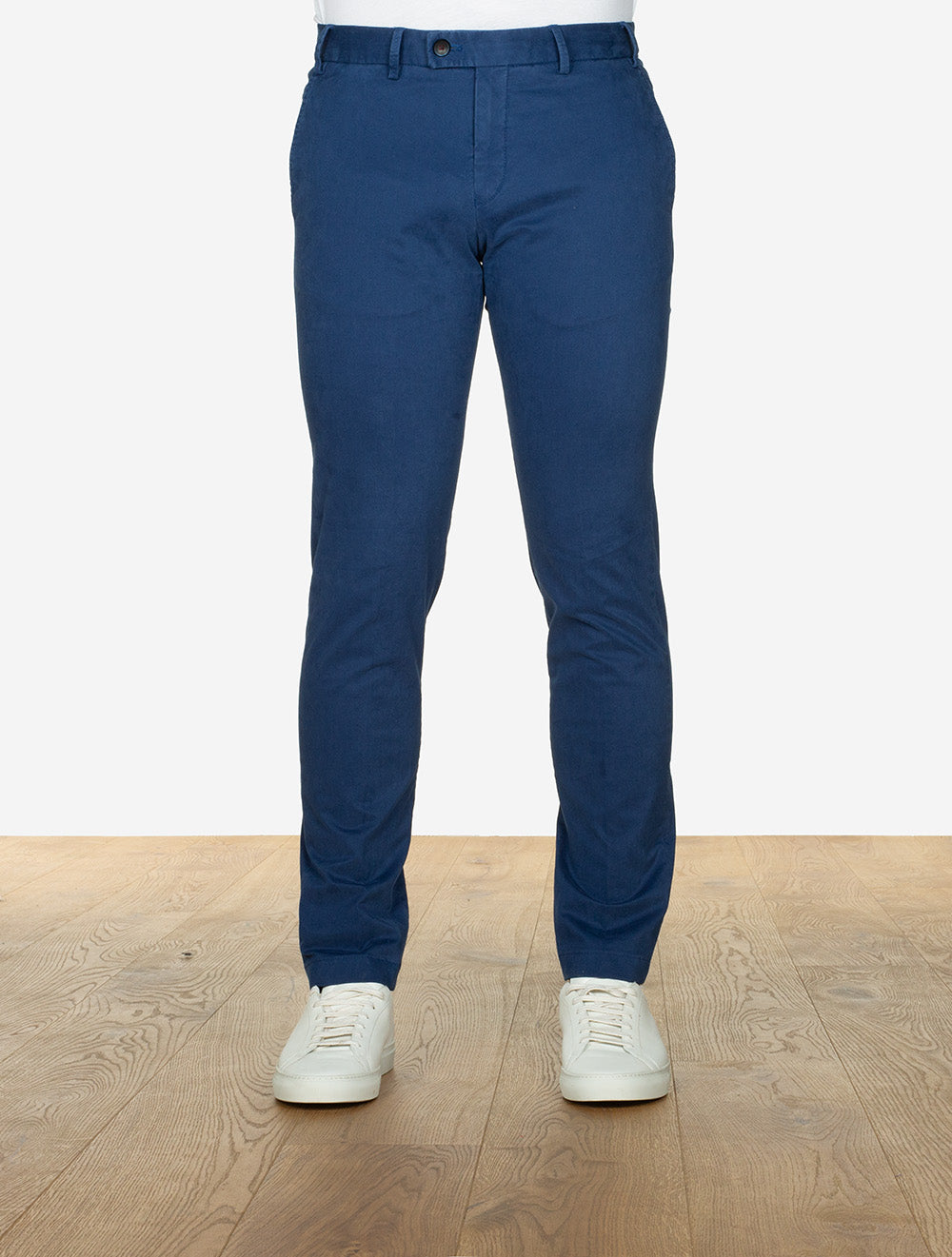 Louis Copeland Cotton Trouser Navy AI2