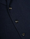 Lubiam Wool And Silk Overcoat Blue AI5