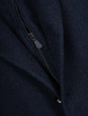 Lubiam Wool And Silk Overcoat Blue AI6