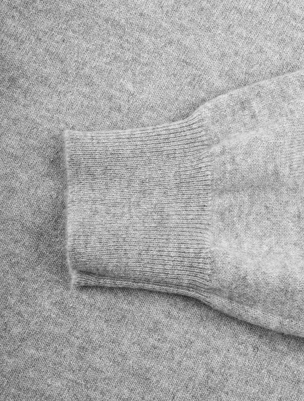 Cashmere Mock Neck Grey