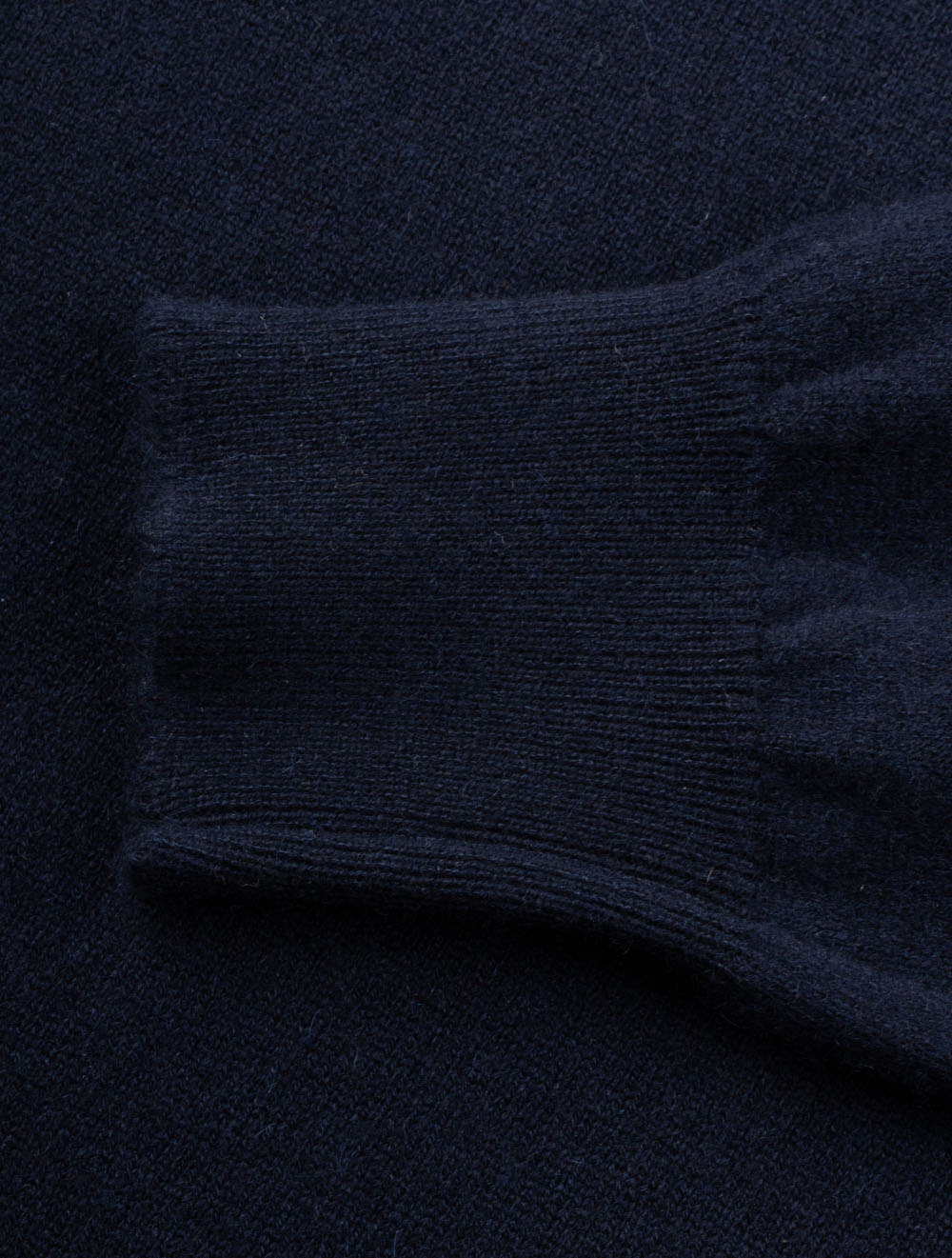 Cashmere Mock Neck Navy