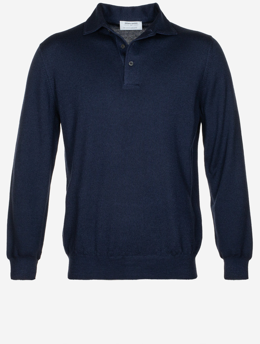 Gran Sasso Polo Long Sleeve Navy MI