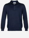 Gran Sasso Polo Long Sleeve Navy MI