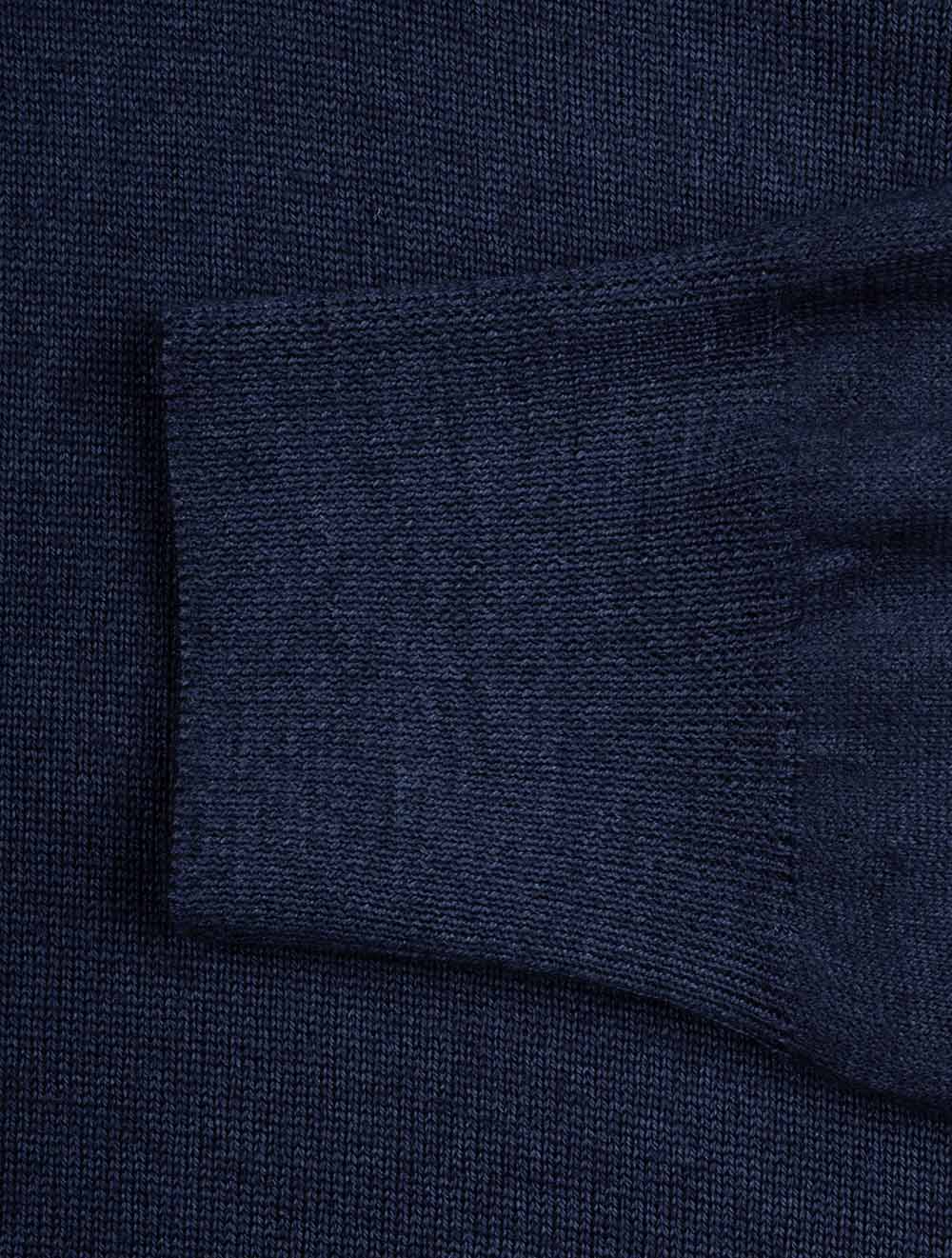 Gran Sasso Polo Long Sleeve Navy AI5