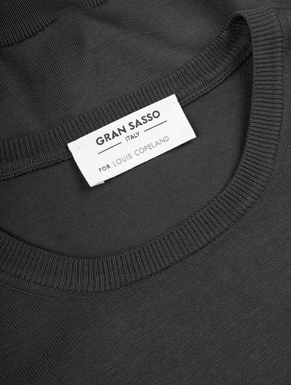 Gran Sasso Crew Knitwear Grey AI4