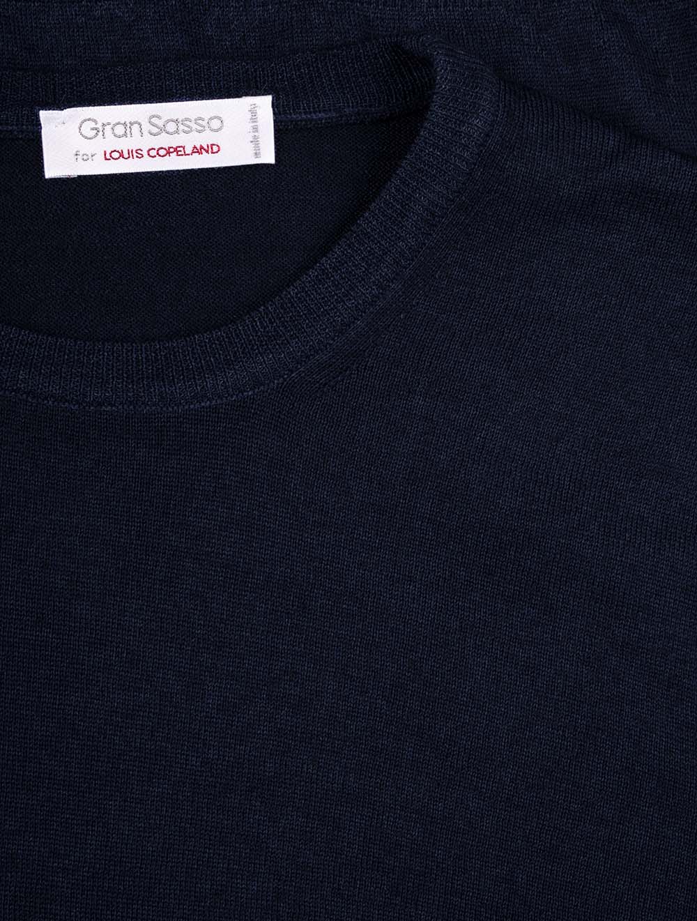 Paricollo Crew Neck Navy