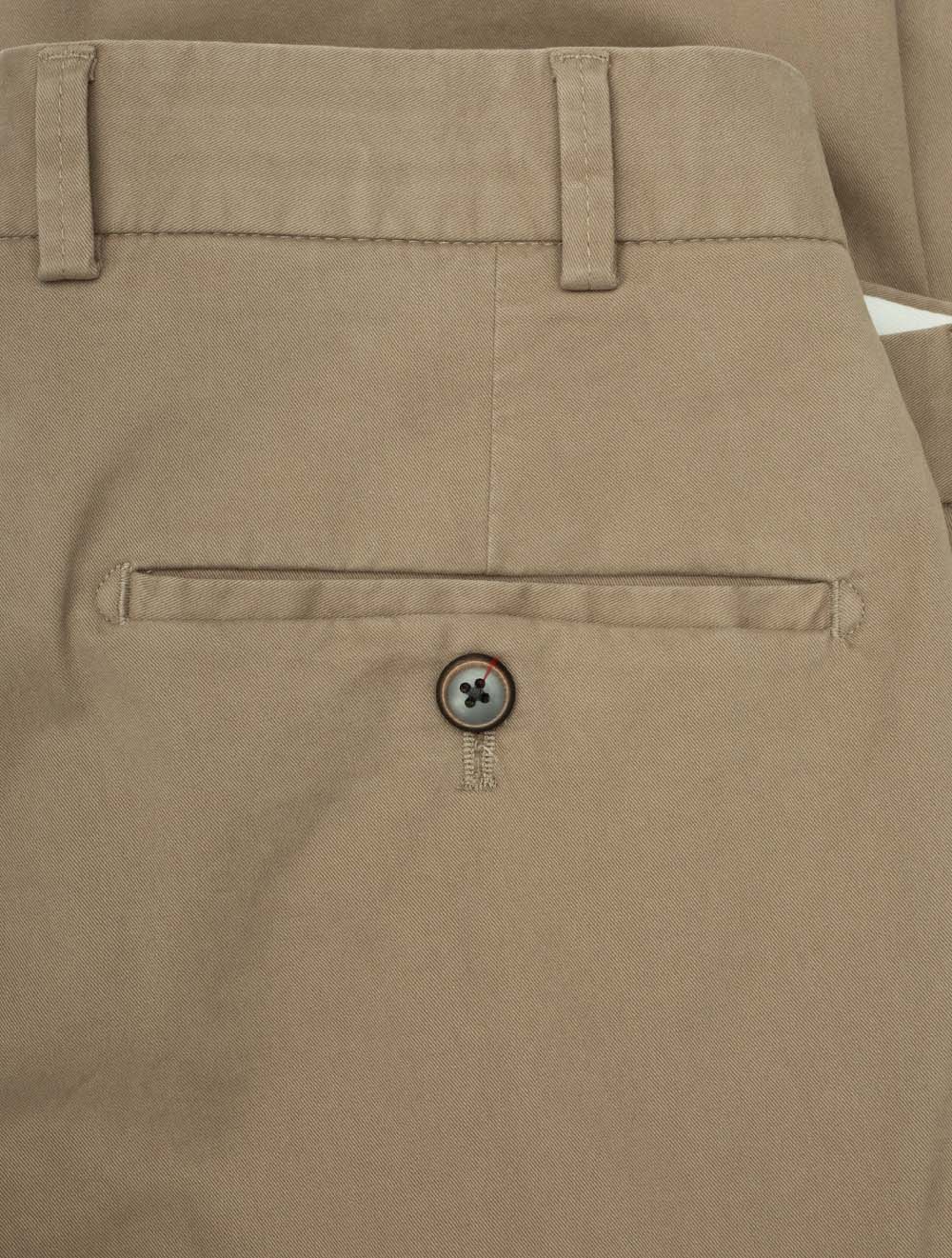 Louis Copeland Cotton Trouser Beige AI4