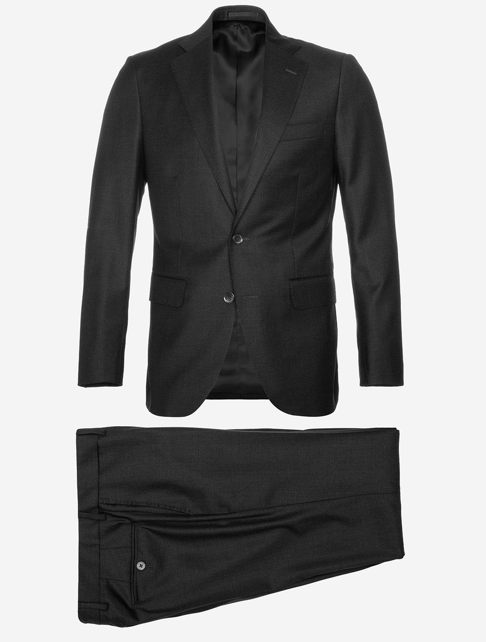 Plain 2 Piece Suit Charcoal