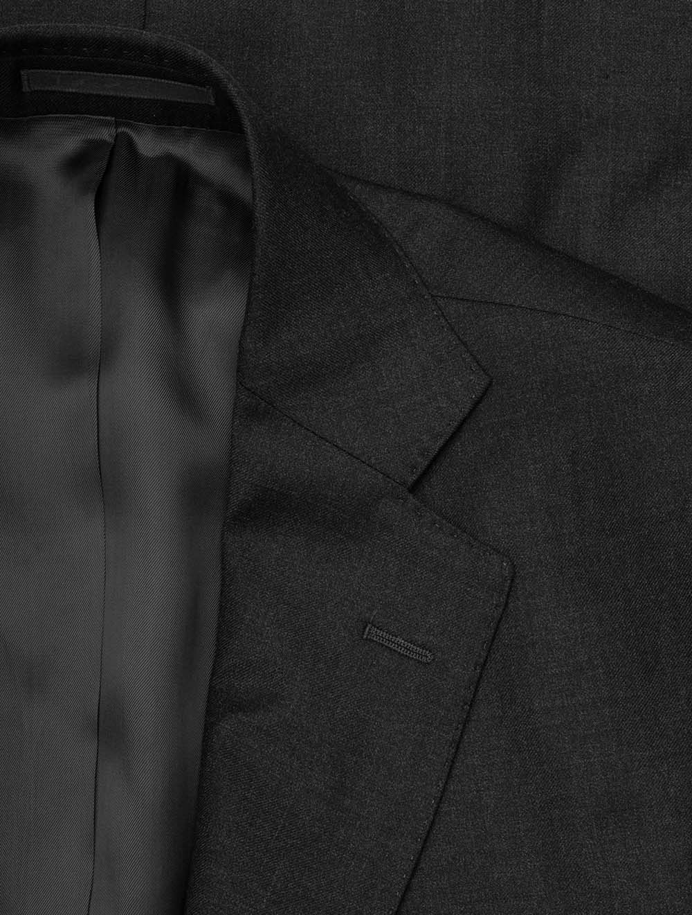 Plain 2 Piece Suit Charcoal