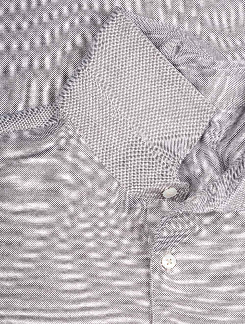 Gran Sasso 3 button Polo Shirt Taupe AI5