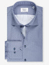 Stenstroms Pattern Fitted Shirt Navy MI