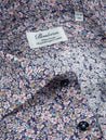 Stenstroms Floral Pattern Fitted Shirt Light Pink AI2