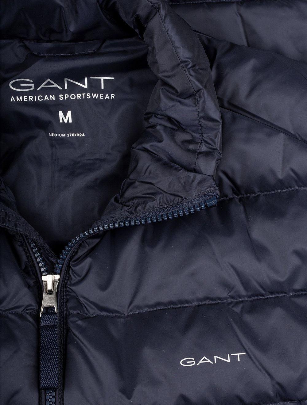 Gant Light Down Vest Evening Blue AI3