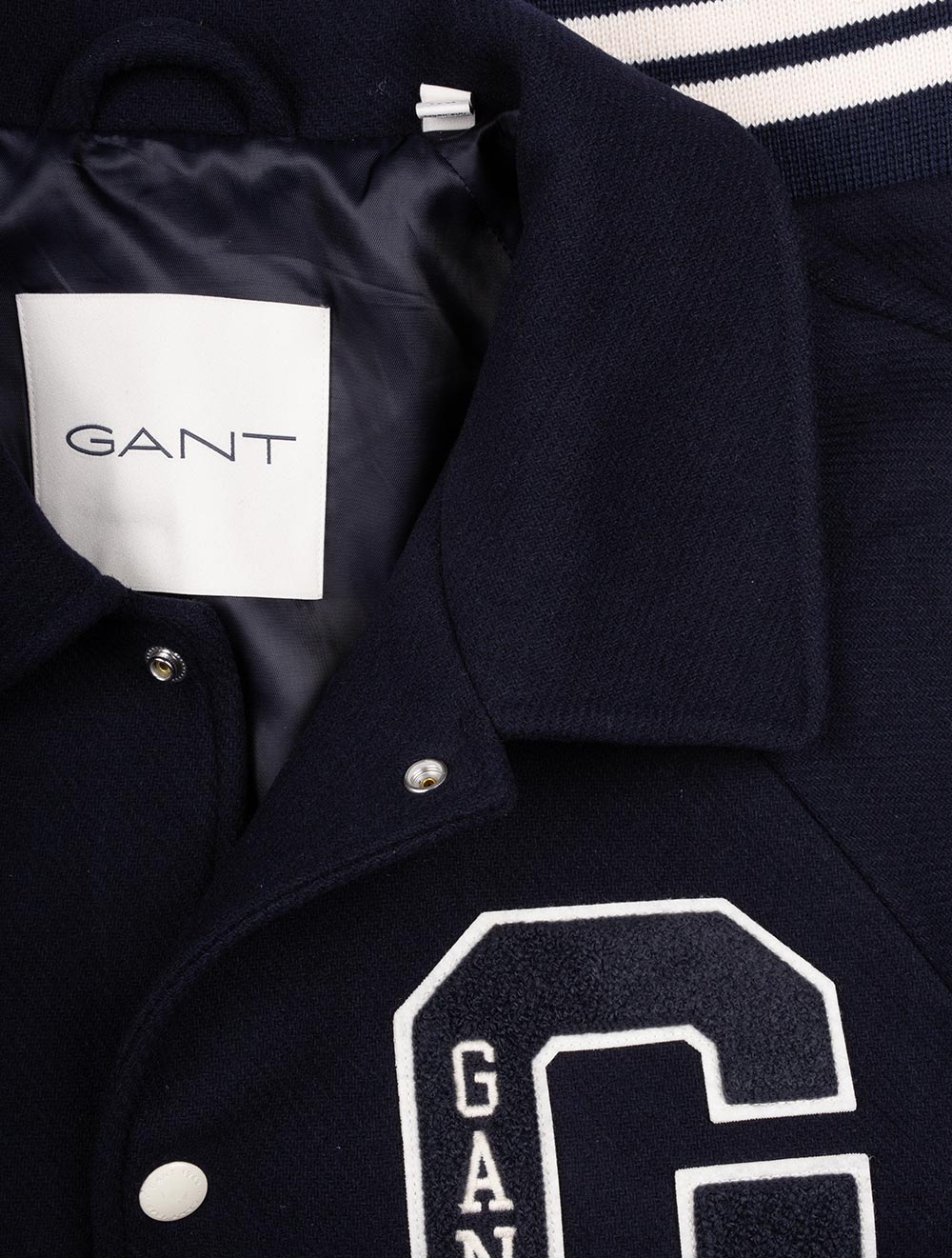 Gant Wool Jacket Evening Blue AI1