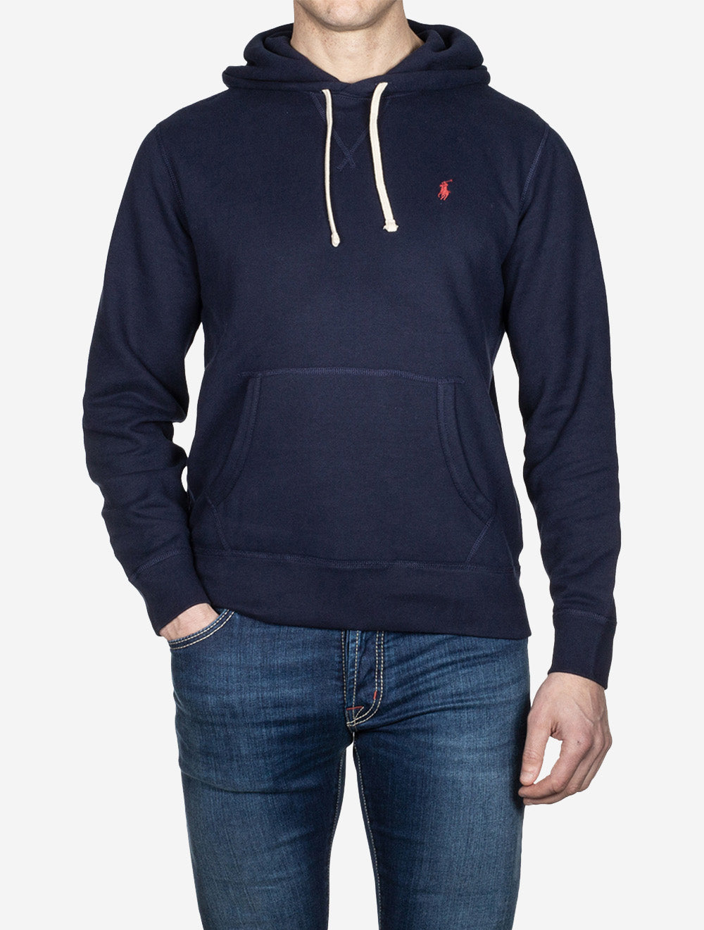 Ralph Lauren Fleece Hoodie Collection Navy AI1