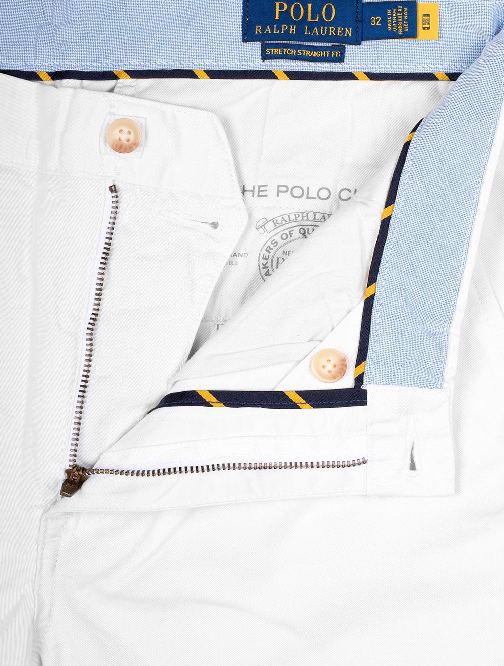 Ralph Lauren Bedford Shorts White AI5