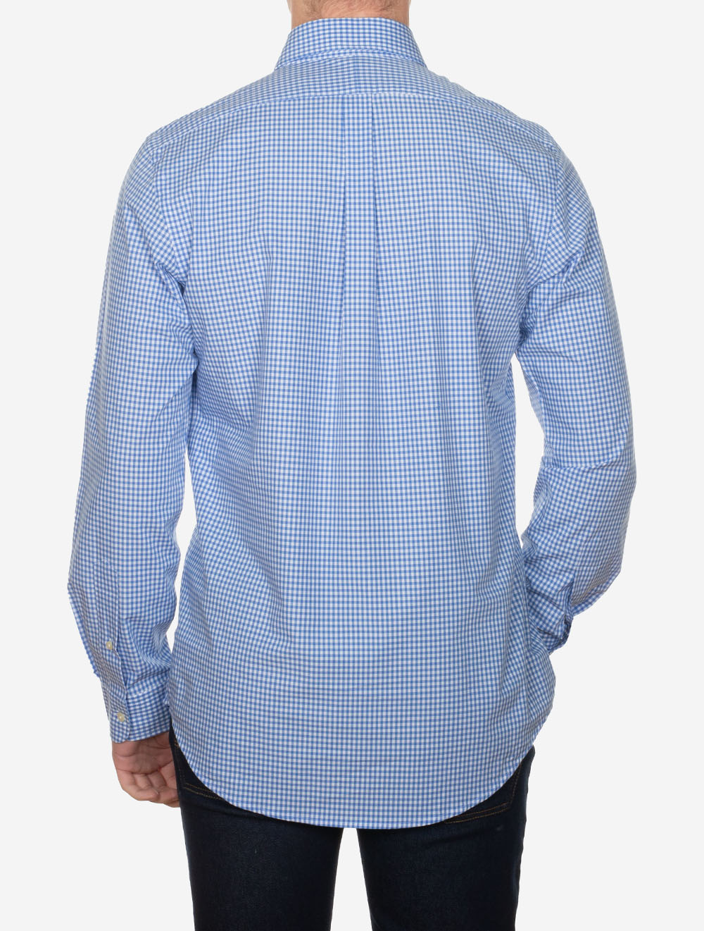 Gingham Buttondown Shirt Blue