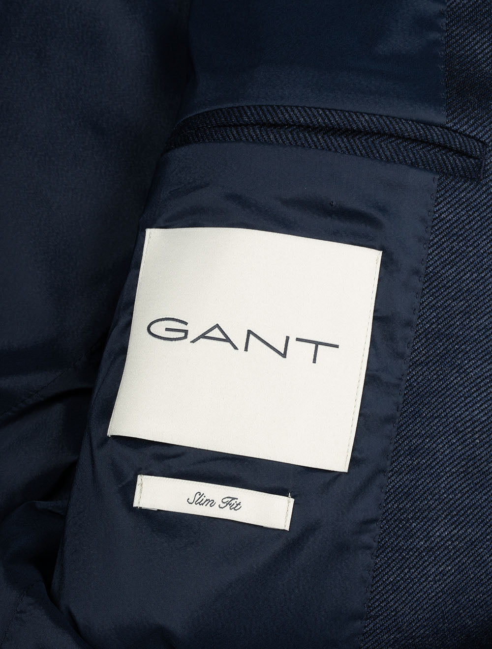 Gant Slim Two Toned Twill jersery Blazer Evening Blue AI6