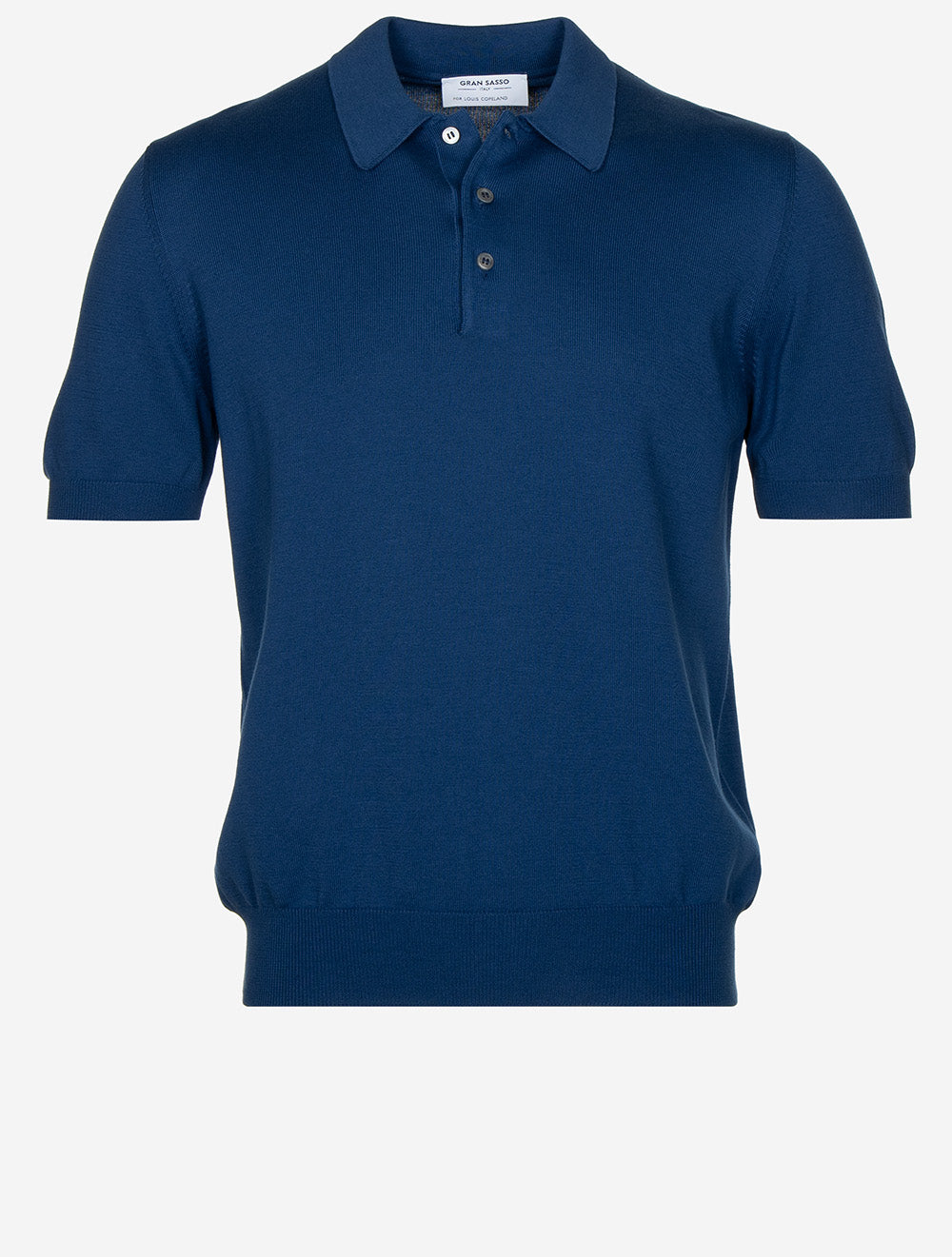 Tennis Cotton Polo Navy