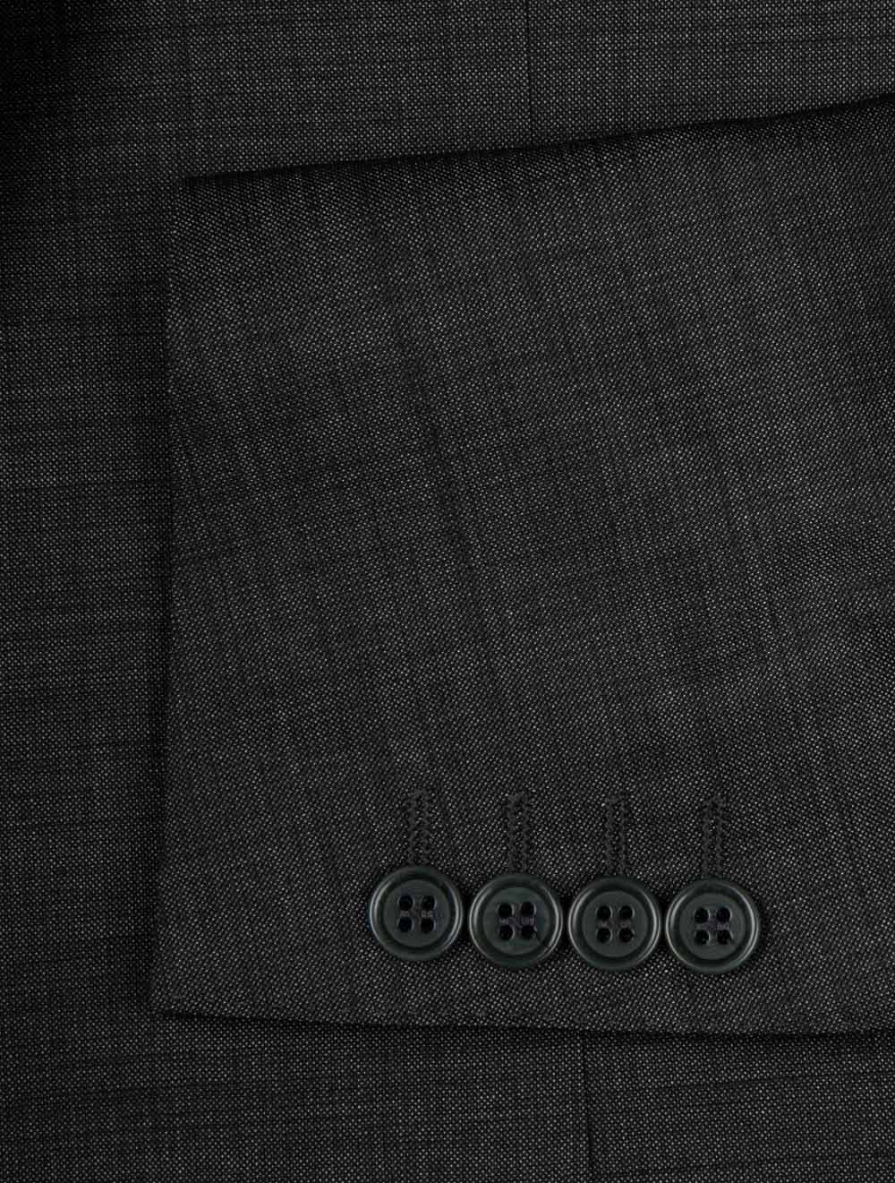 Woven Style Wool Suit Grey