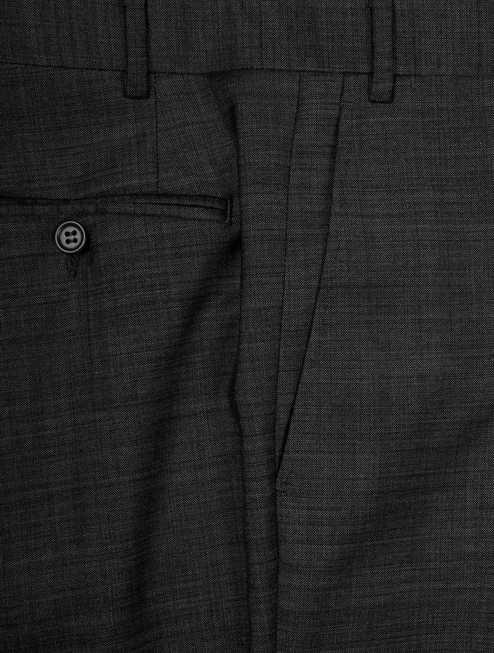 Woven Style Wool Suit Grey