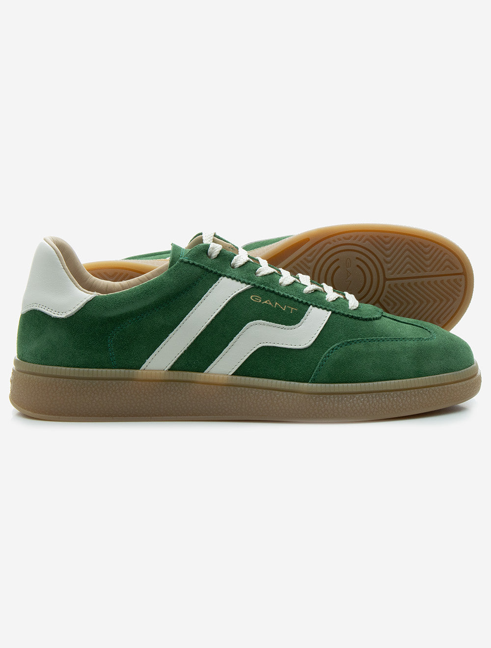 Cuzmo Leather Suede Sneaker Lavish Green