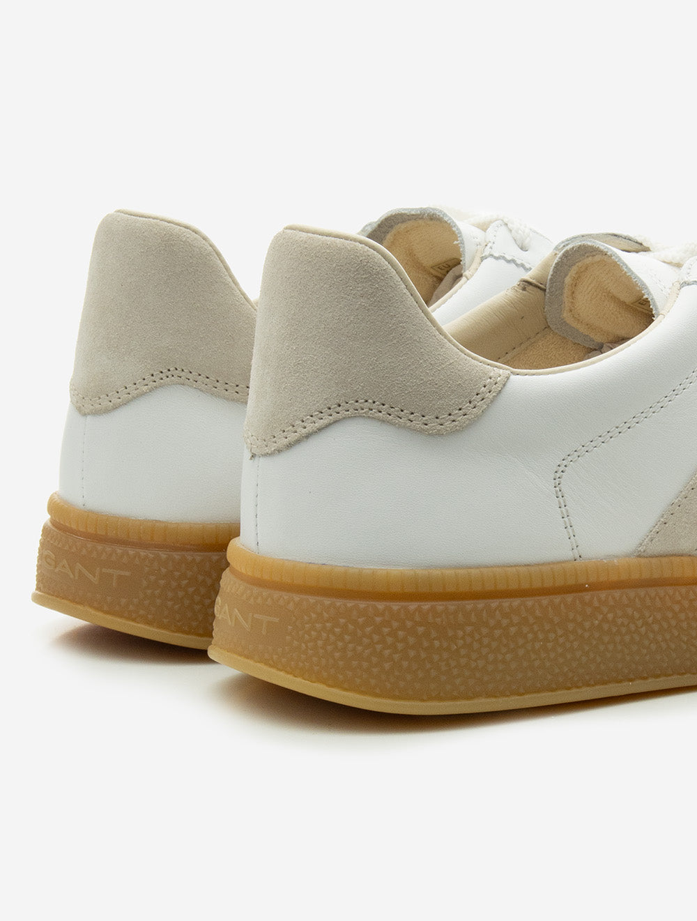 Cuzmo Leather Suede Sneaker Off White