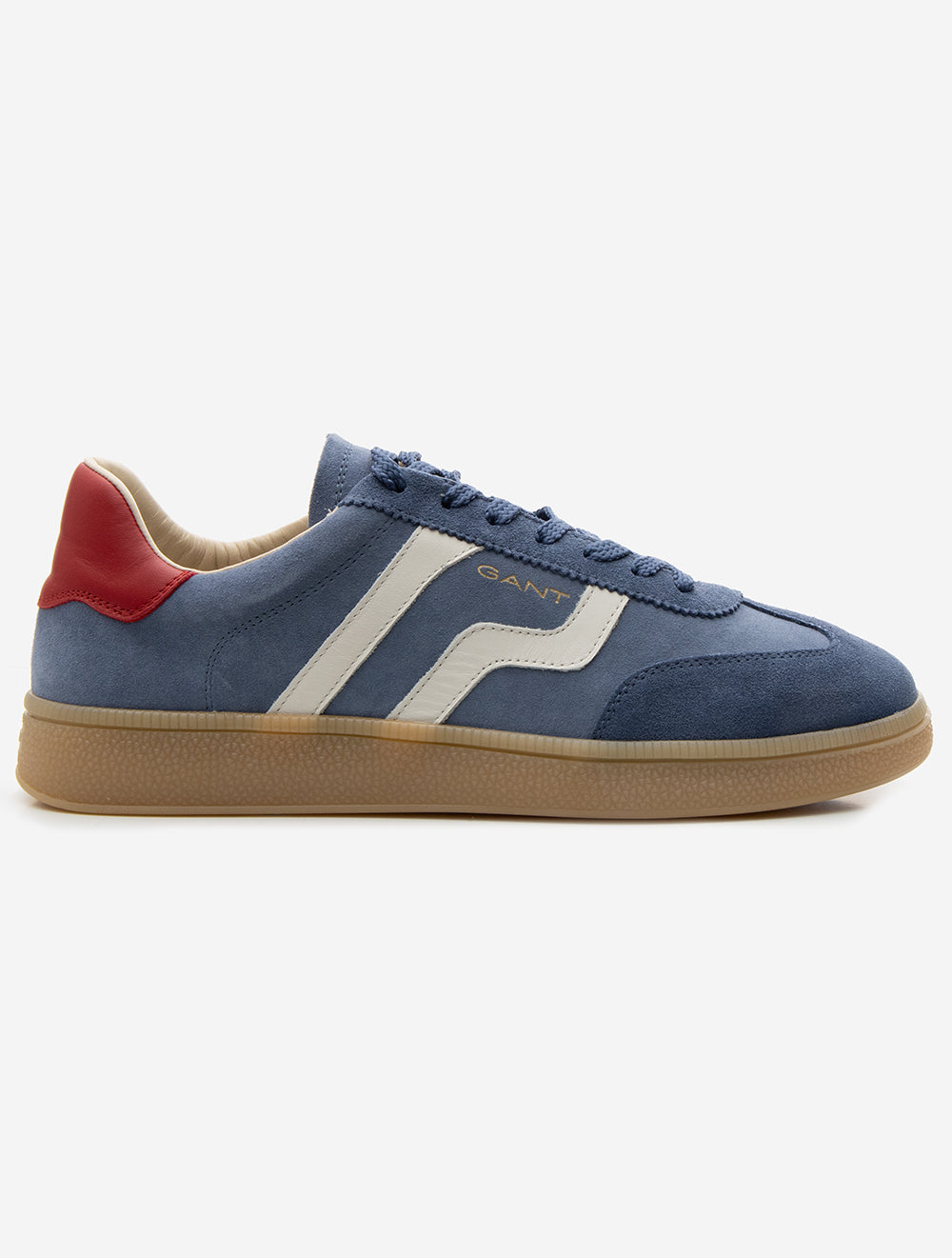 Cuzmo Leather Suede Sneaker Blue