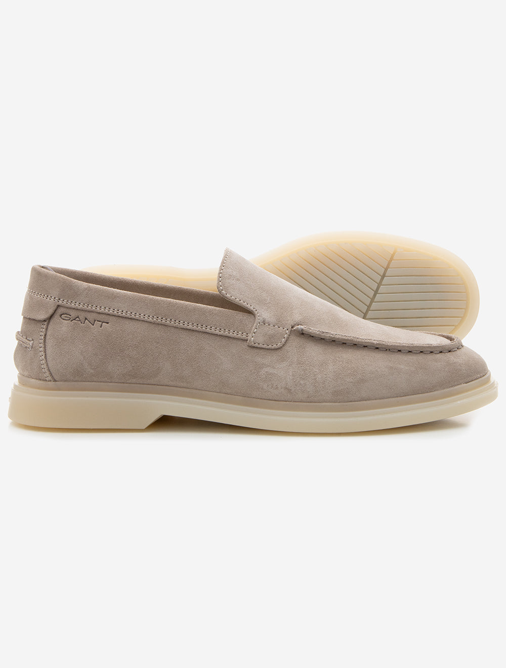 Boery Suede Loafer Taupe