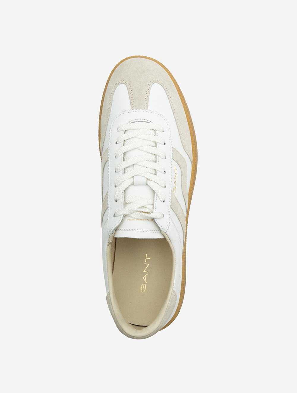 Cuzmo Leather Suede Sneaker Off White