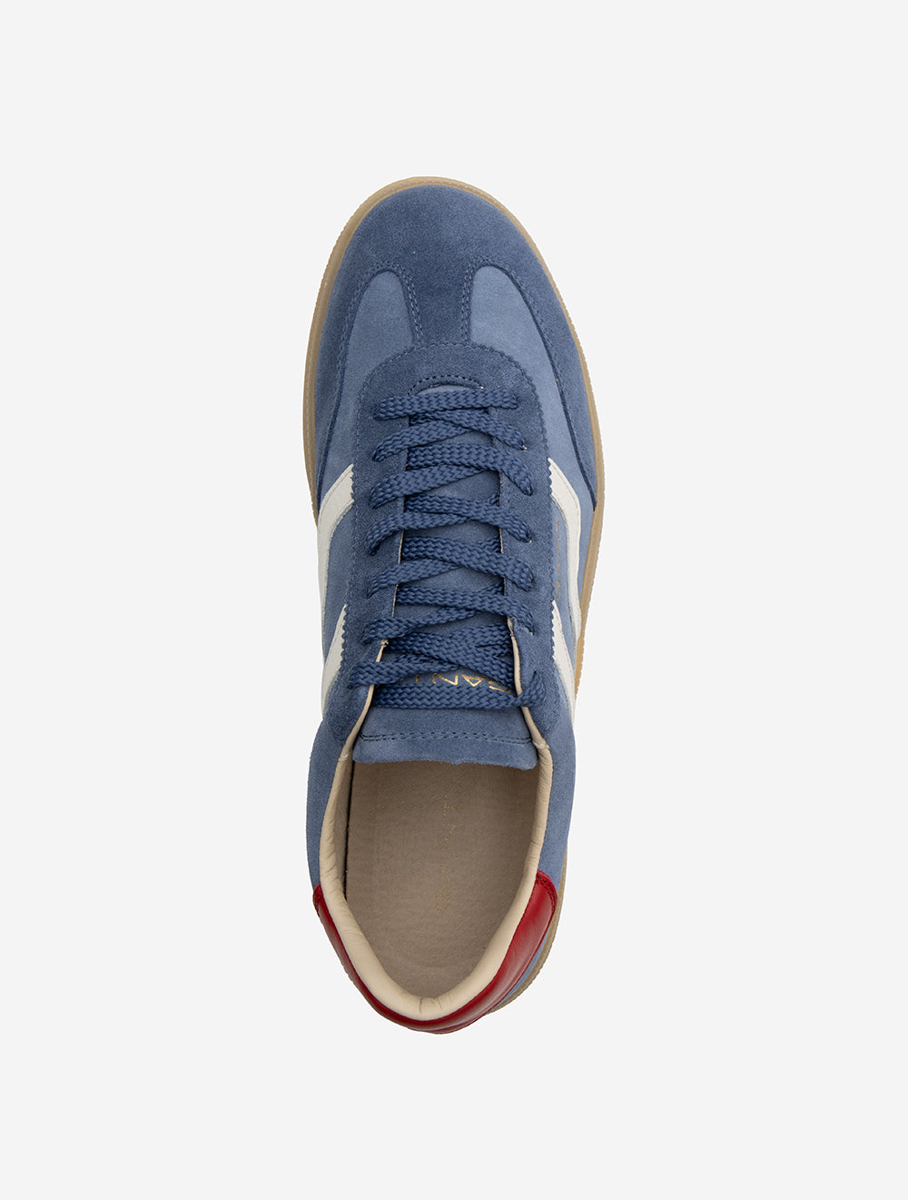 Cuzmo Leather Suede Sneaker Blue