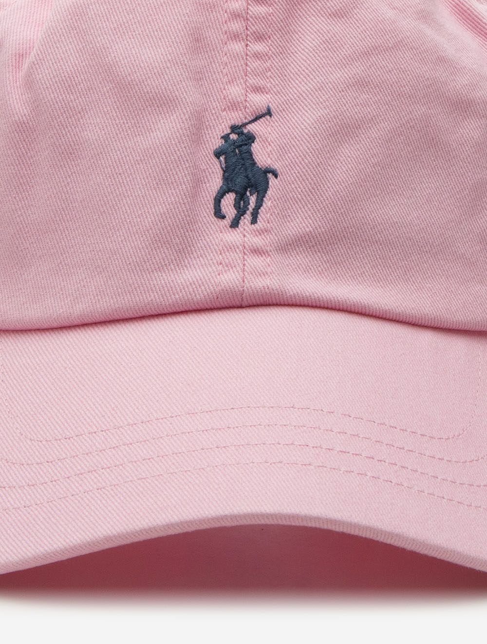 Cotton Chino Baseball Cap Pink