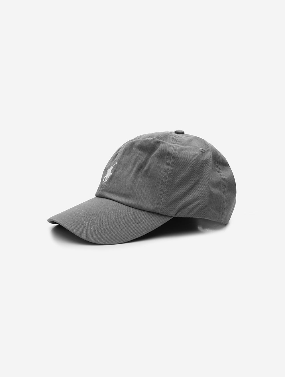 Cotton Chino Baseball Cap Grey